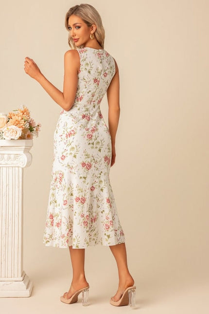 Robe Chic Florale Éclatante - gallery 9
