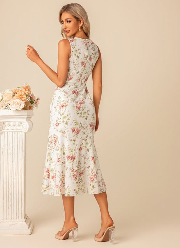 Robe Chic Florale Éclatante - gallery 9