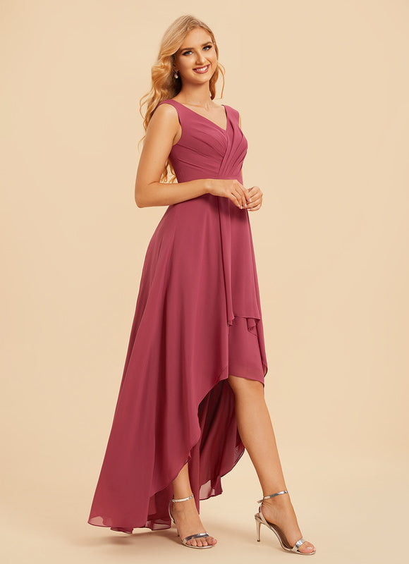 Robe Chic Fluide Bleu Nuit - gallery 4