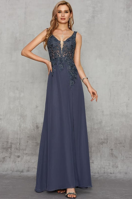 Robe Chic Longue Émeraude Élégante - gallery 4