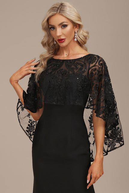 Robe Chic Élégance Charbon - gallery 1
