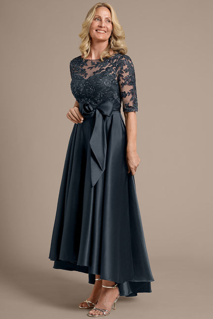 Robe Chic Mère Satinée - gallery 5