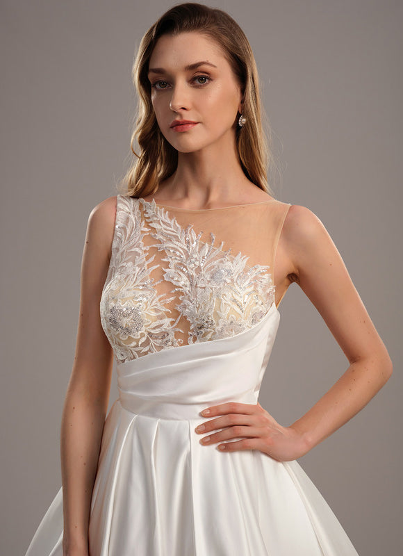 Robe Chic Satin Éclat Raffiné - gallery 3