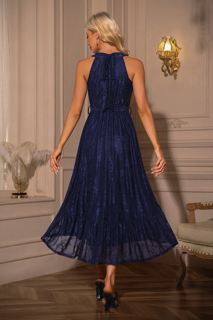 Robe Chic Midi Marine - gallery 1