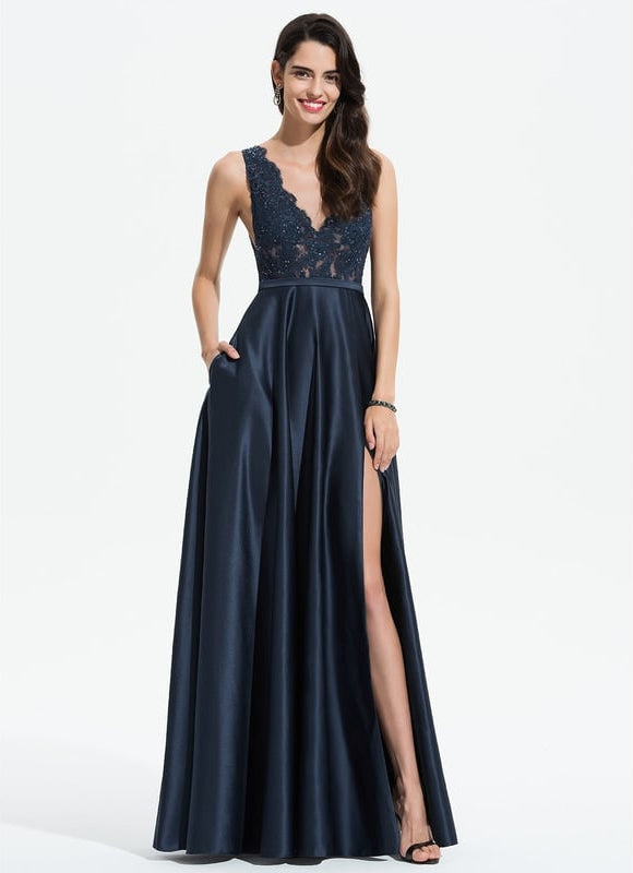 Robe Chic Satin Nocturne - gallery 1