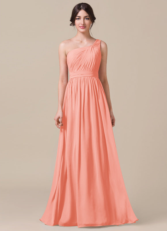 Robe Chic Asymétrique Beige