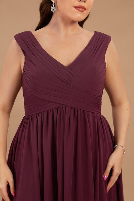 Robe Chic Violet Élégant - gallery 6