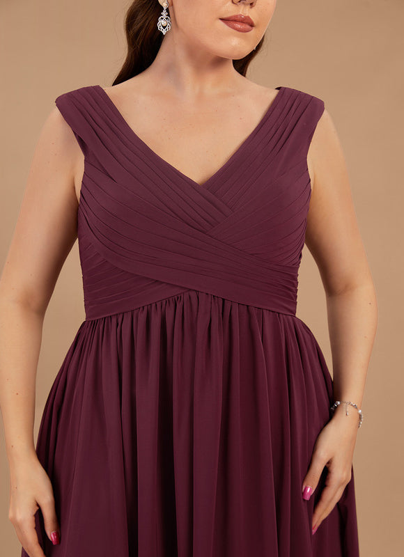 Robe Chic Violet Élégant - gallery 6
