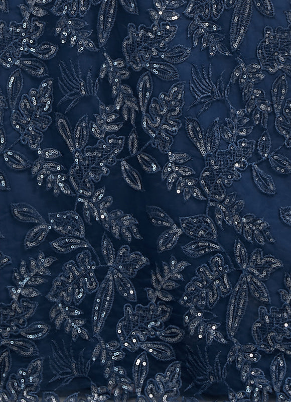 Robe De Soirée Chic Bleu Roi - gallery 2