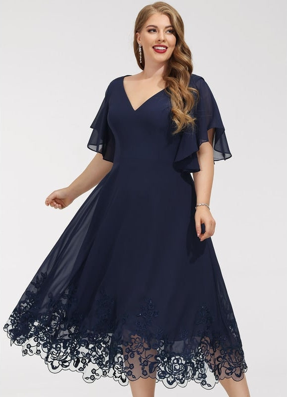 Robe Chic Légère Dentelle - gallery 7