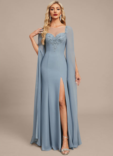 Robe Chic Éclat Azur Céleste