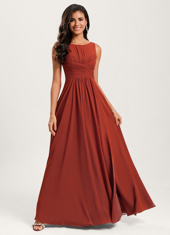 Robe Chic Mousseline Drapée