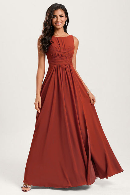 Robe Chic Mousseline Drapée