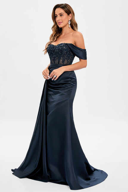 Robe Chic Satinée Éblouissante - gallery 5