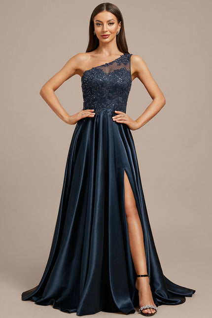 Robe De Soirée Chic Satin - gallery 2