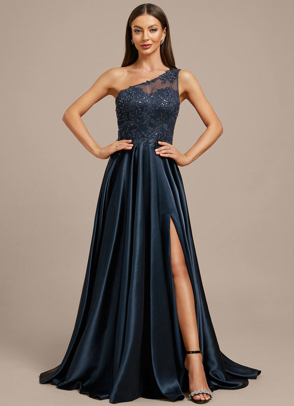 Robe De Soirée Chic Satin - gallery 2