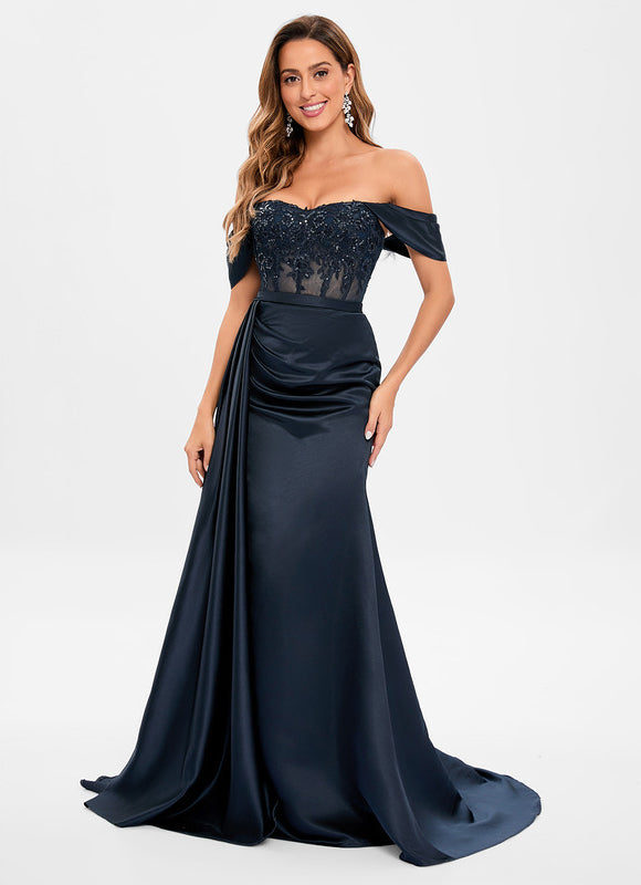 Robe Chic Satinée Éblouissante