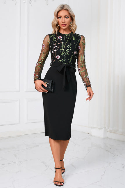 Robe Dentelle Noire Chic