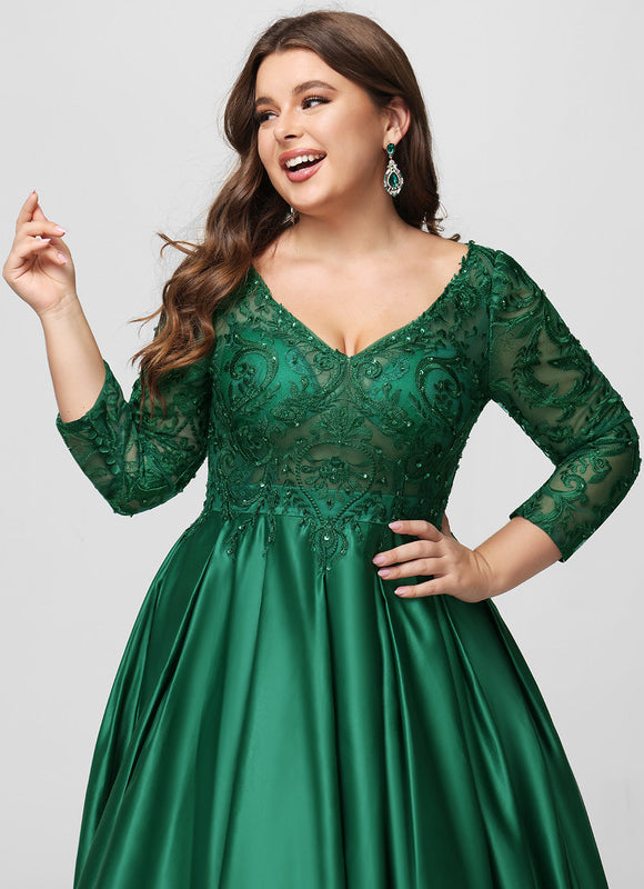 Robe Chic Éclat Vert Éternel - gallery 8