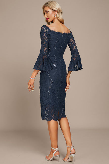 Robe Chic Chic Dentelle Étoilée - gallery 5