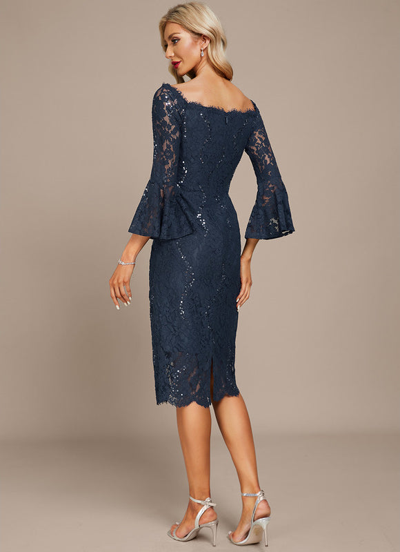 Robe Chic Chic Dentelle Étoilée - gallery 5