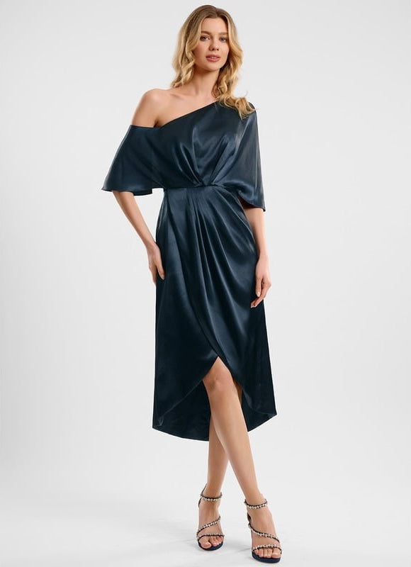 Robe Chic Satinée Innovante - gallery 2