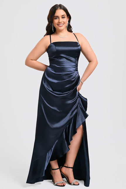 Robe Chic Drapé Satiné Sophistiqué - gallery 9