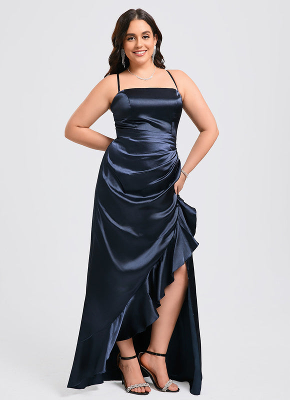 Robe Chic Drapé Satiné Sophistiqué - gallery 9