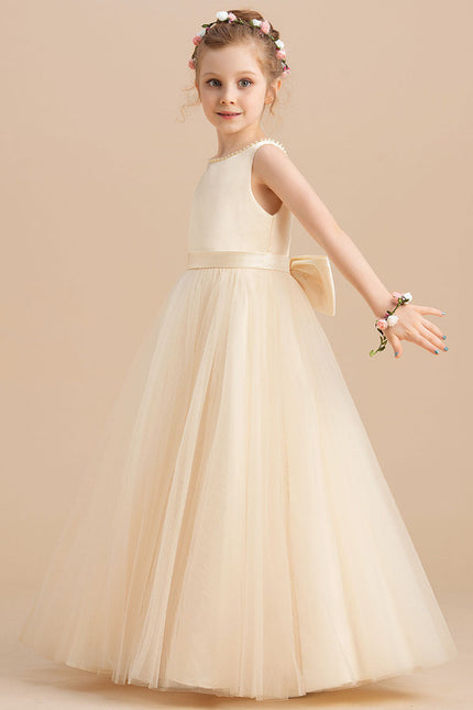 Robe Chic Satinée Écrue - gallery 3