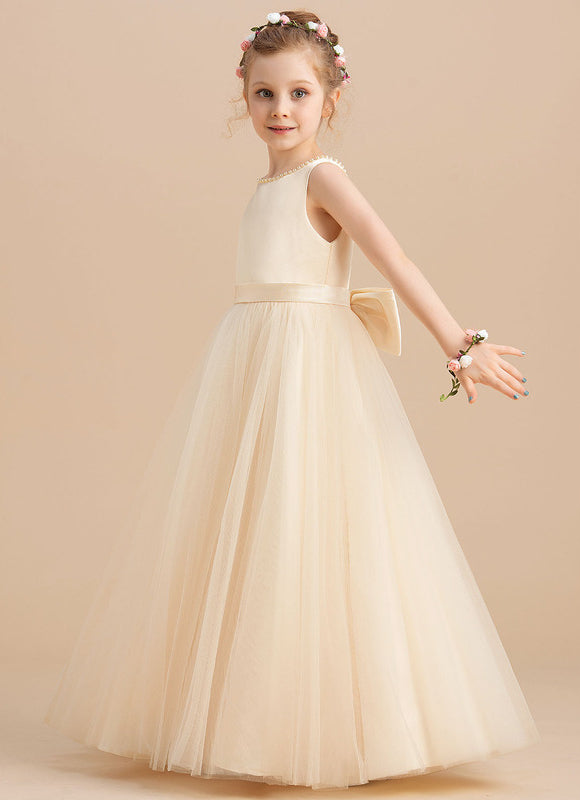 Robe Chic Satinée Écrue - gallery 3