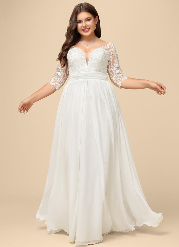 Robe Chic Vaporeuse Écrue - gallery 7