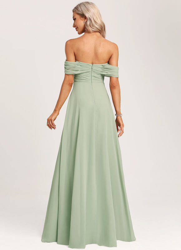 Robe Chic Violet Élégant - gallery 6