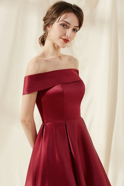 Robe Chic Bordeaux Élégance - gallery 4