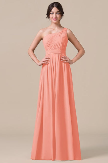 Robe Chic Asymétrique Beige - gallery 2