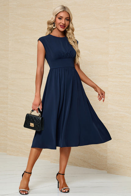 Robe Chic Noire Ajourée - gallery 3