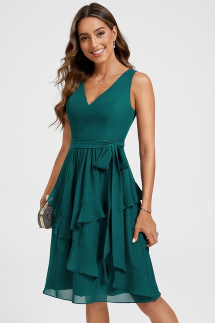 Robe Cocktail Mariage Chic - gallery 1