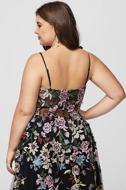 Robe Chic Fleurir Sombre - gallery 9