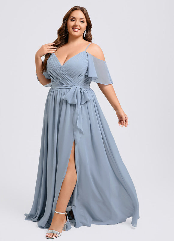 Robe Chic Fluide Ciel - gallery 8