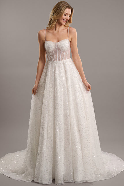 Robe Chic Étoilée Satinée - gallery 1