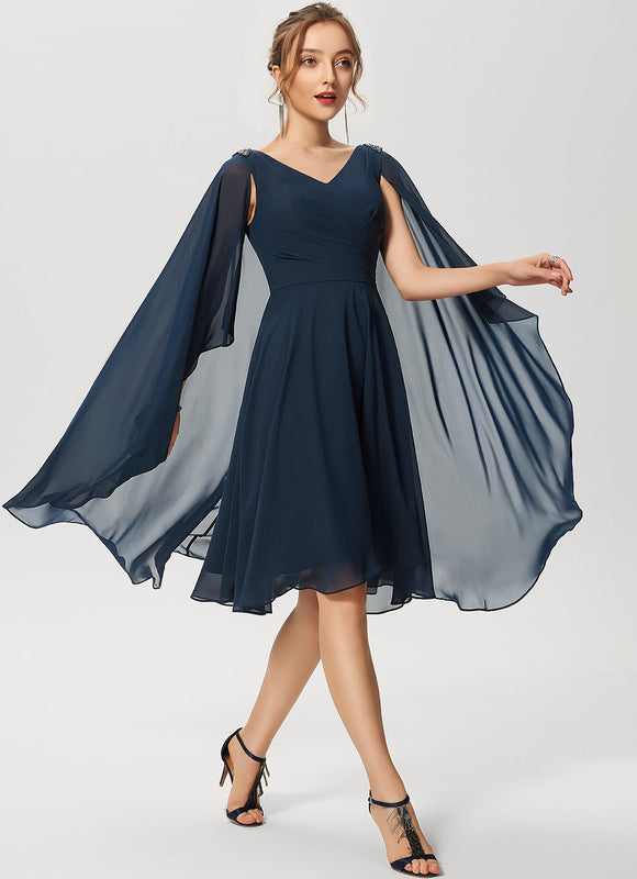 Robe Chic Voile Saphir - gallery 2