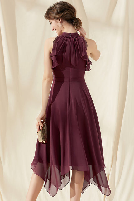 Robe Chic Chiffon Volantée - gallery 1