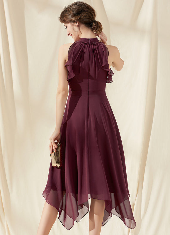 Robe Chic Chiffon Volantée - gallery 1