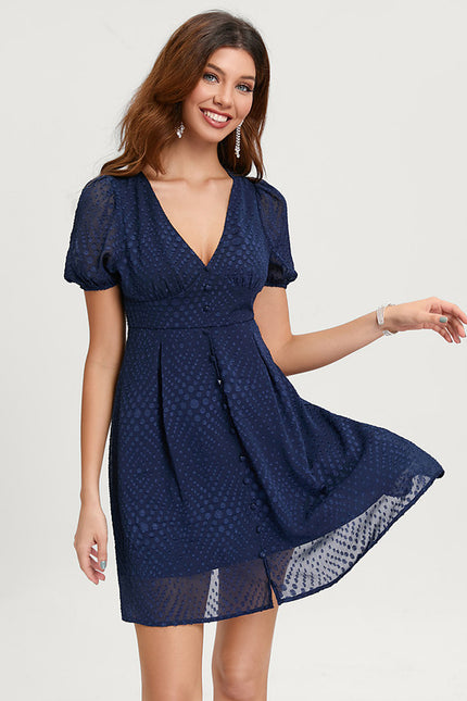 Robe Chic Courte Marine - gallery 4