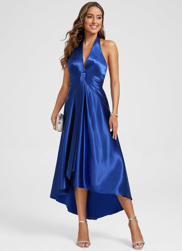 Robe Chic Cocktail Marine Élégante - gallery 5