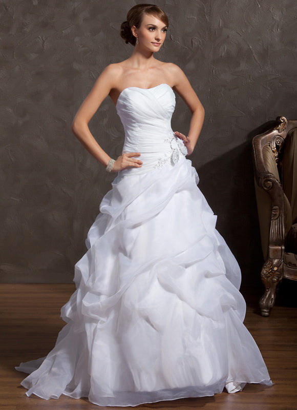 Robe Chic Éblouissante Blanchie - gallery 2