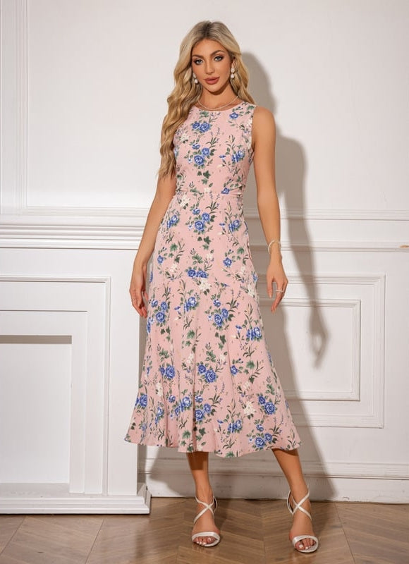 Robe Chic Florale Éclatante - gallery 4
