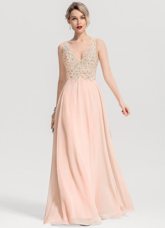 Robe Chic Éclatante Perles - gallery 2