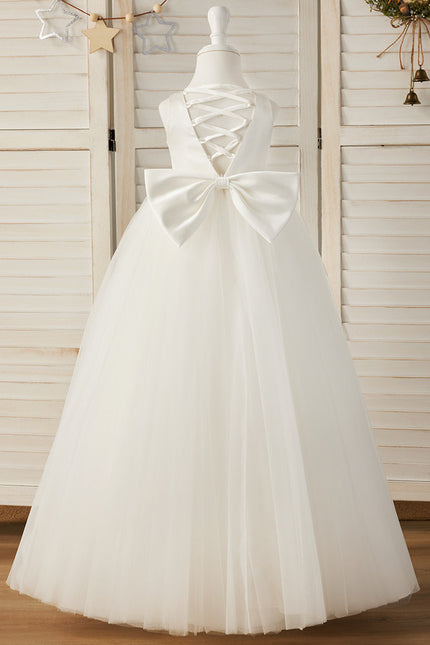 Robe Chic Tulle Satinée