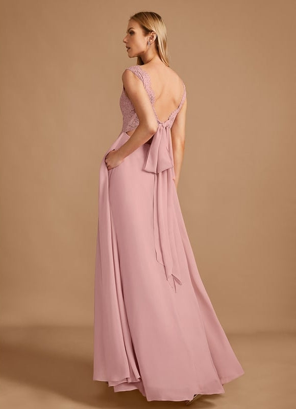 Robe Chic Élégance Rosée - gallery 5