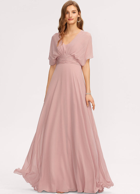 Robe Chic Élégance Rosée Éthérée - gallery 7